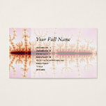 Seismic Measure - Fractal Art Business Card