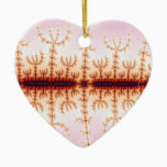 Seismic Measure - Fractal Art Ceramic Ornament