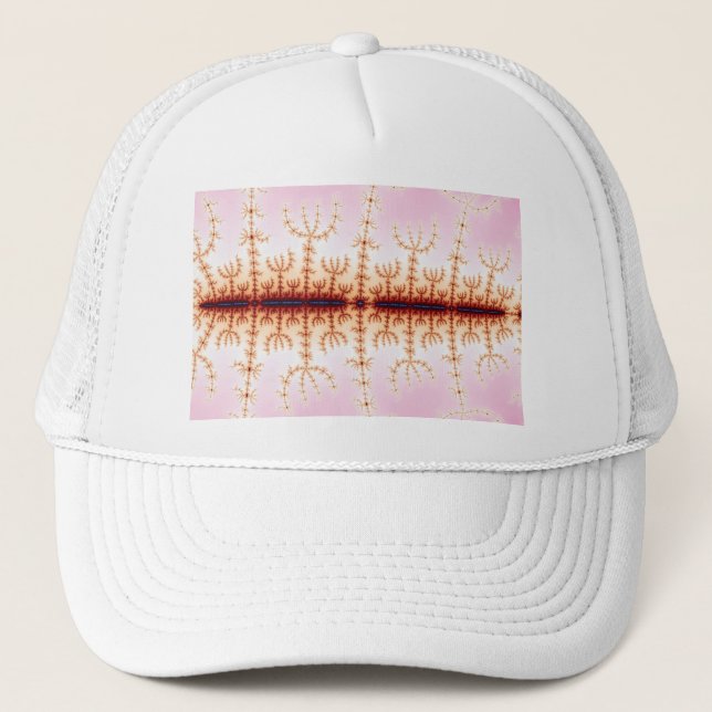 Seismic Measure - Fractal Art Trucker Hat (Front)