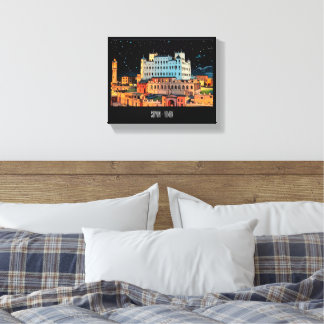 Seiyun City - Yemen Canvas Print