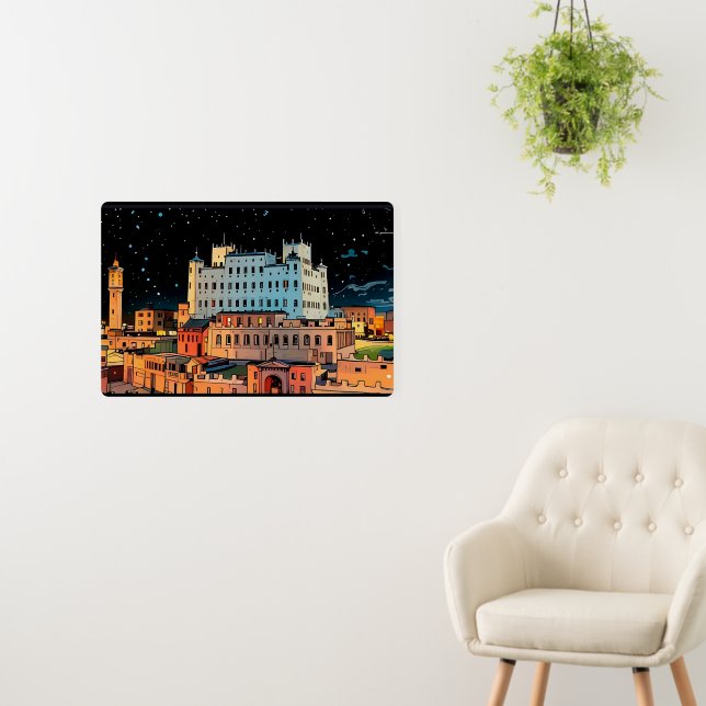 Seiyun City - Yemen Foam Board (In Situ (Wall))
