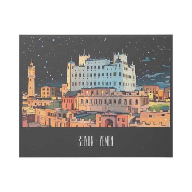 Seiyun City - Yemen Gallery Wrap (Front)