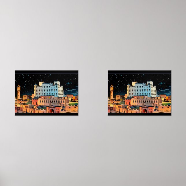 Seiyun City - Yemen Wall Art Sets (Front)