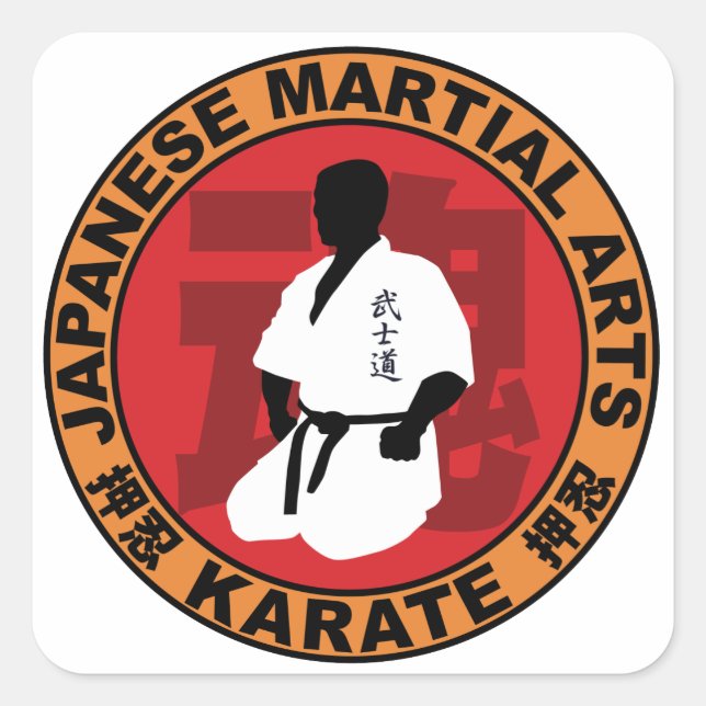 seiza square sticker (Front)