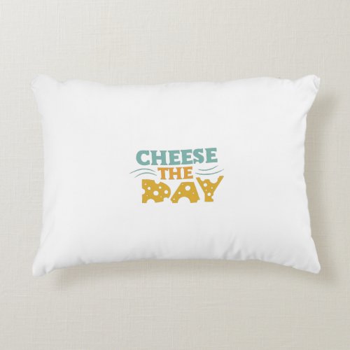 seize the day accent pillow
