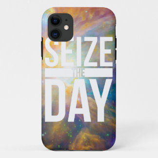 Seize the Day Nebula iPhone 11 Case