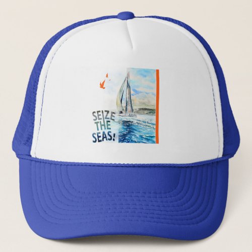 Seize the Seas Trucker Hat