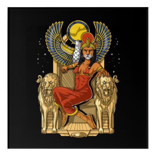 Sekhmet Egyptian Lioness Goddess Acrylic Print