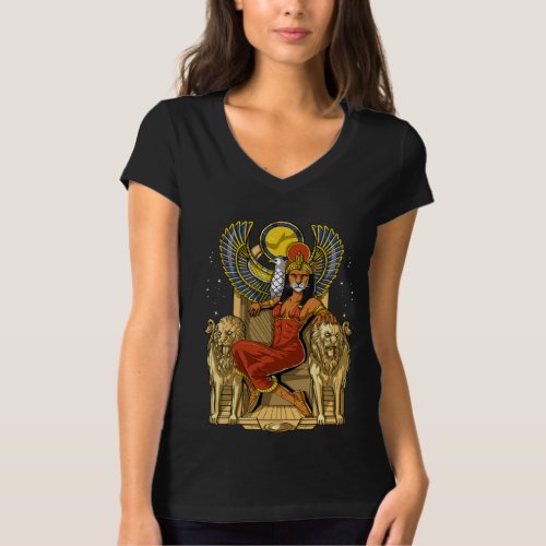 Sekhmet Egyptian Lioness Goddess T_Shirt