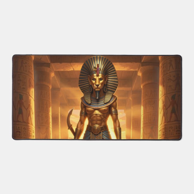 Sekhmet - Lion-Headed Goddess of War´2 Desk Mat (Front)