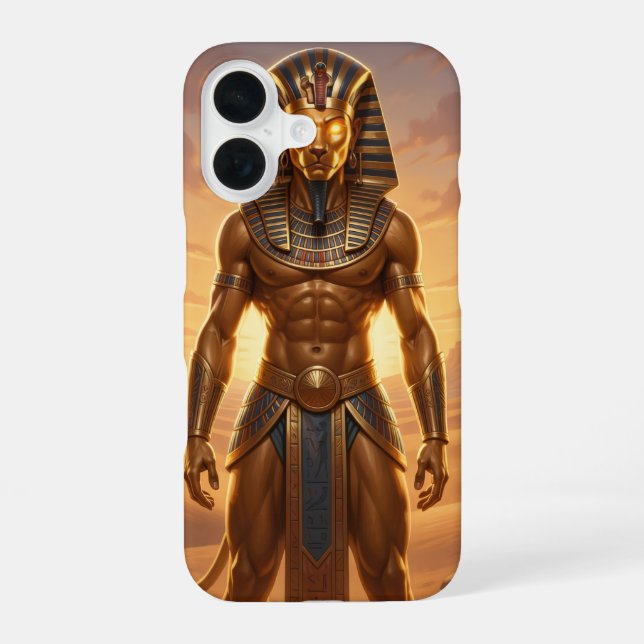 Sekhmet - Lion-Headed Goddess of War´4 iPhone Case (Back)
