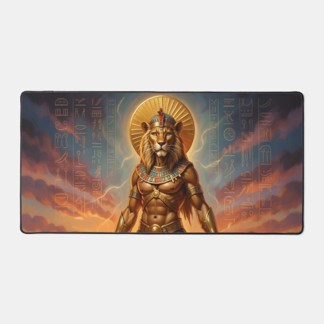 Sekhmet – Lion-Headed War Goddess´2 Desk Mat (Front)