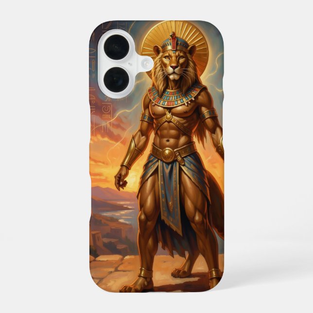 Sekhmet – Lion-Headed War Goddess´2 iPhone Case (Back)