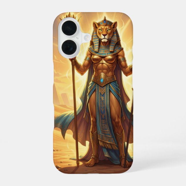 Sekhmet – Lion-Headed War Goddess´3 iPhone Case (Back)