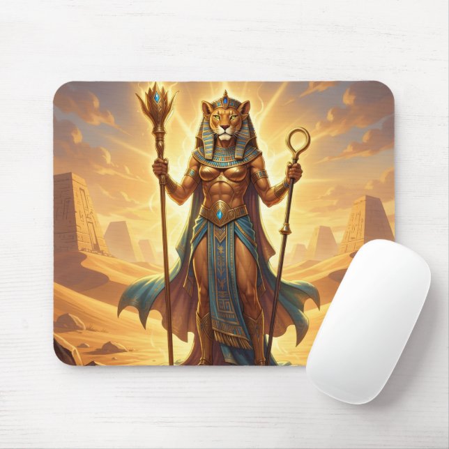 Sekhmet – Lion-Headed War Goddess´3 Mouse Pad (With Mouse)