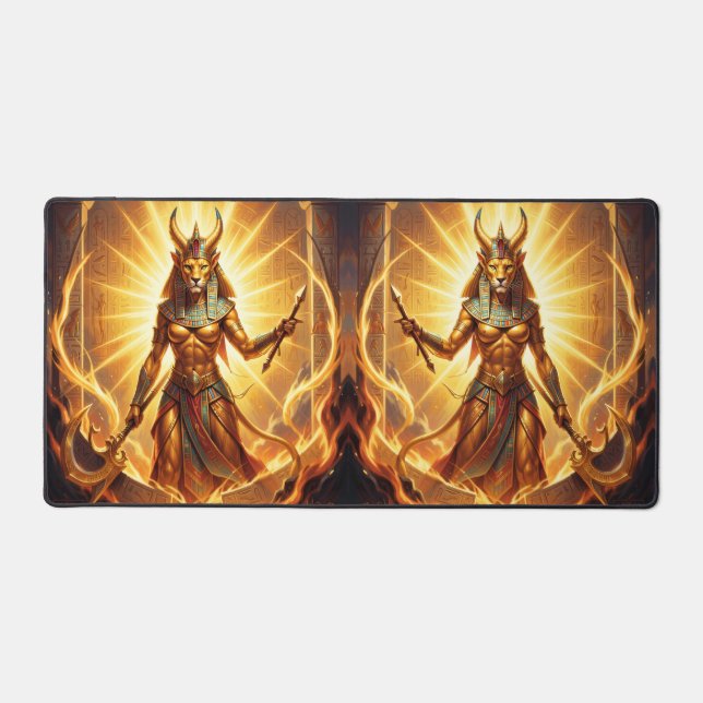Sekhmet – Lion-Headed War Goddess´4 Desk Mat (Front)