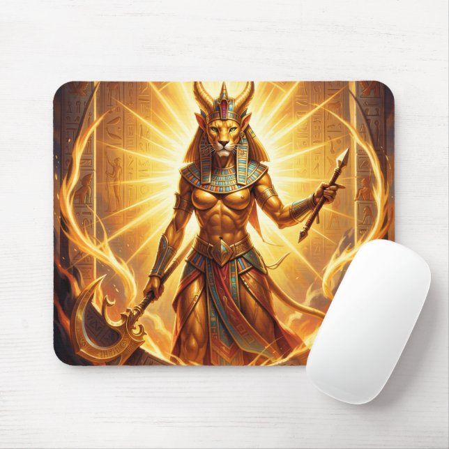 Sekhmet – Lion-Headed War Goddess´4 Mouse Pad (With Mouse)