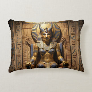 Sekhmet – Lion-Headed War Goddess Accent Pillow