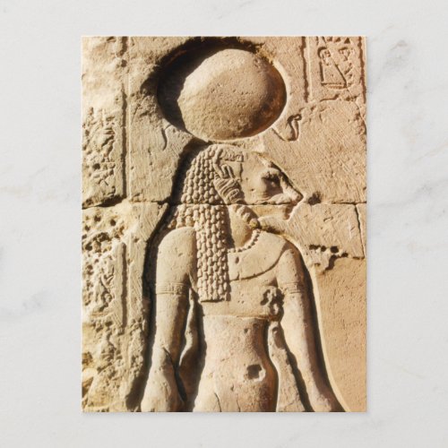 Sekhmet Lioness Hieroglyphic Postcard
