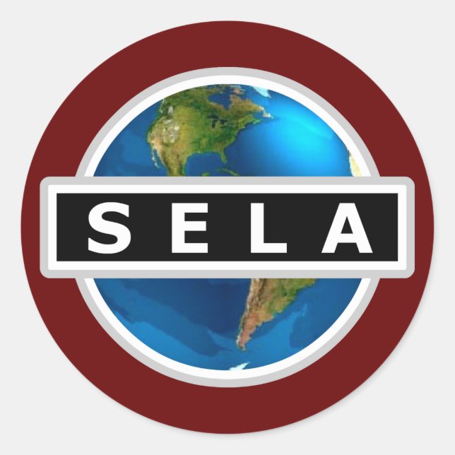 SELA logo sticker (Front)