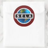 SELA logo sticker (Bag)