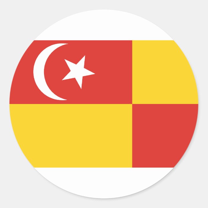 Selangor, Malaysia Round Sticker