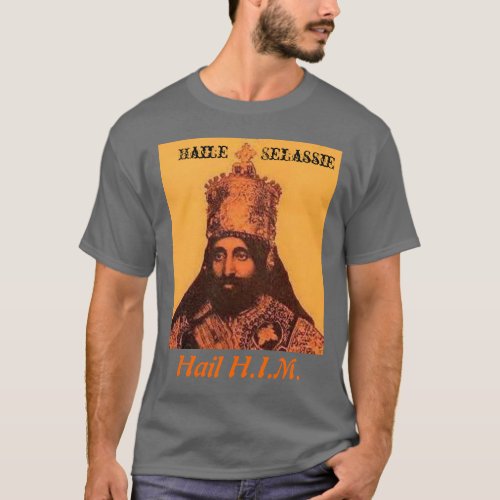 Selassie Hail HIM T_Shirt