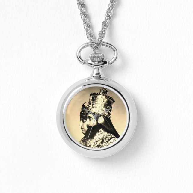 Selassie I Jah Rastafari Rasta Reggae Livity Roots Watch (Front)