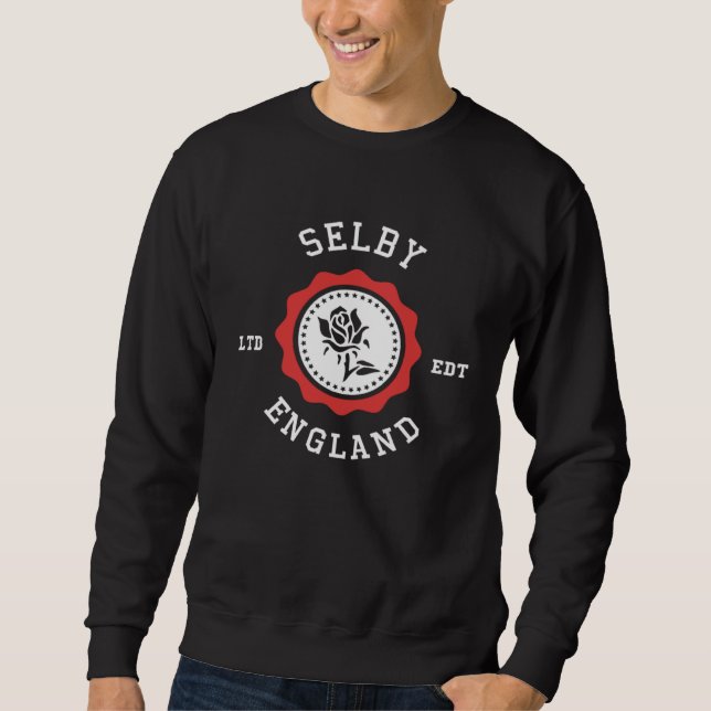 SELBY England Rose Badge Sweatshirt (Front)