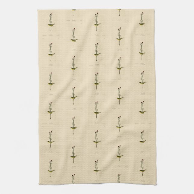 Selby's Fly catcher - Audubon's Birds of America Kitchen Towel (Vertical)