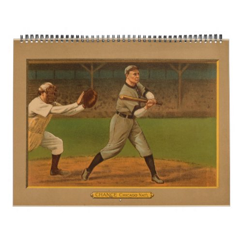 Select 1911 Golden Era Baseball Cards Calendar