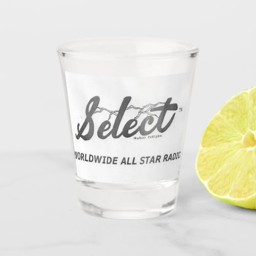 SELECT Worldwide All Star Radio Shot Glasses