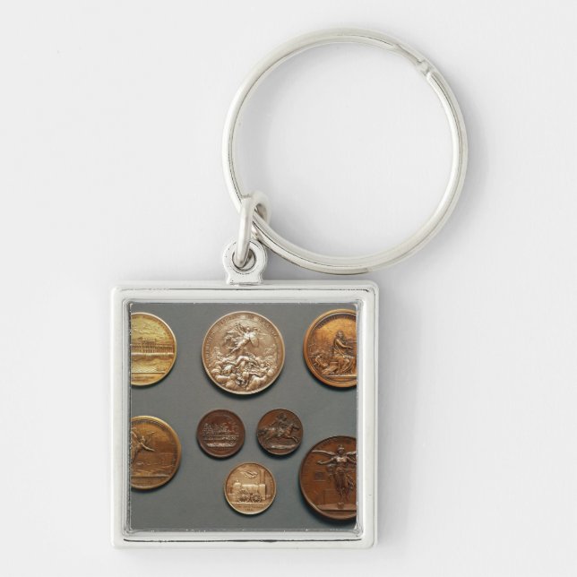 Selection of medals keychain (Front)