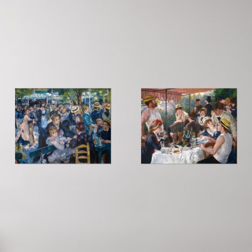 Selection of Pierre_Auguste Renoir Masterpieces Wall Art Sets
