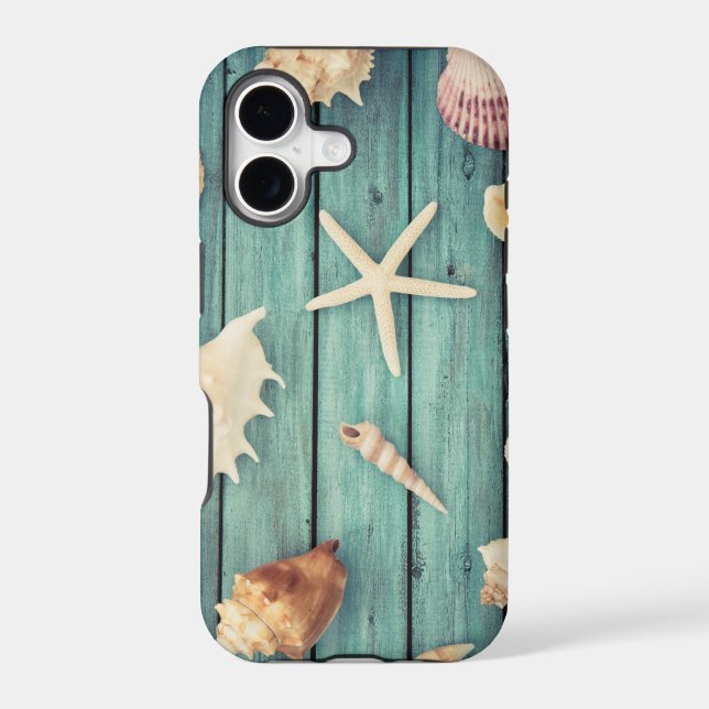 Selection Of Seashells Iphone Case (Back)