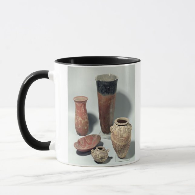 Selection of vases, Naqada I/II Period, 4000-3100 Mug (Left)