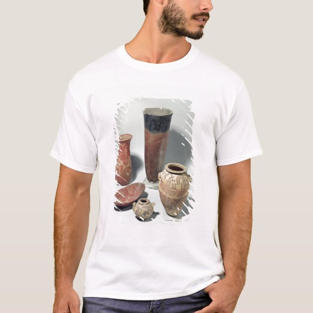 Selection of vases, Naqada I/II Period, 4000-3100 T-Shirt (Front)