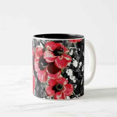 Selective Beauty _ Anemone Blossoms Mug