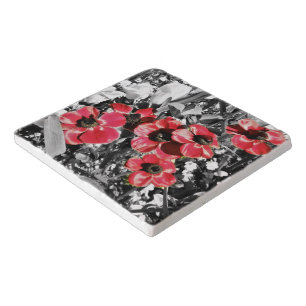 Selective Beauty - Anemone Blossoms Trivet