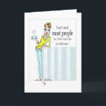 Selective Friends Funny Woman Humor Birthday Card<br><div class="desc">It's not like we're being mean in not liking everyone,  fabulous friends are just selective!
Funny woman humor birthday card for fabbity fab women who "get it!"</div>