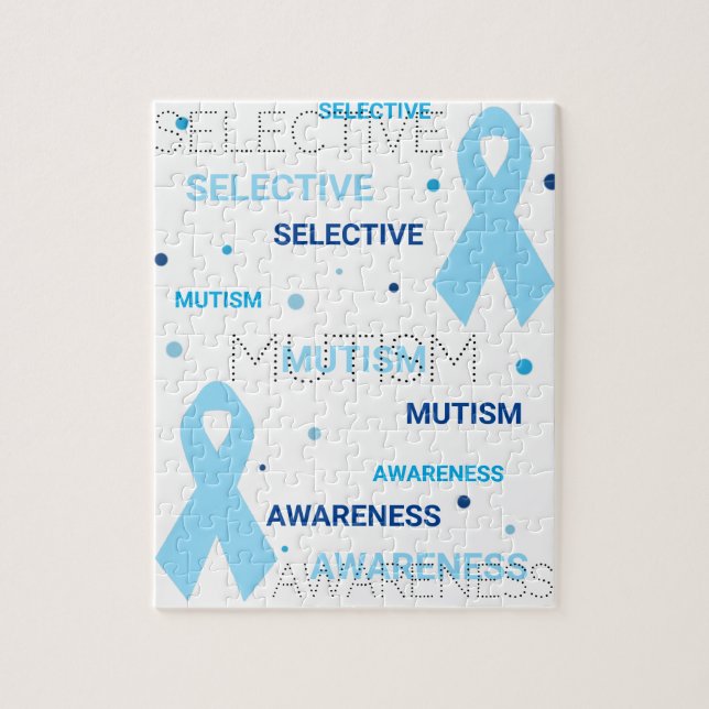 Selective Mutism dots Puzzle (Vertical)