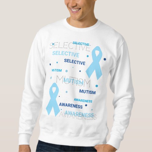 Selective Mutism dots Sweatshirt