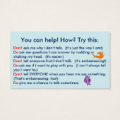 Selective Mutism for Kids underwater theme (Back)