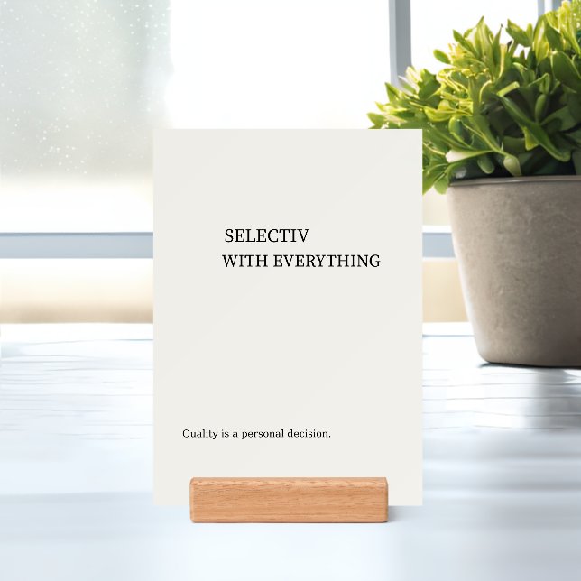 Selective With Everything Minimalist Wall Art Holder (Insitu 1)
