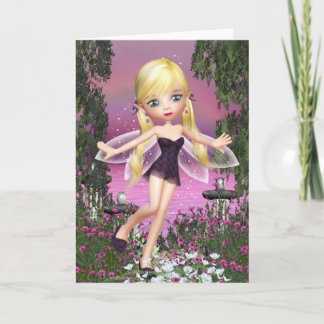 Selena Fairy Greetings Card