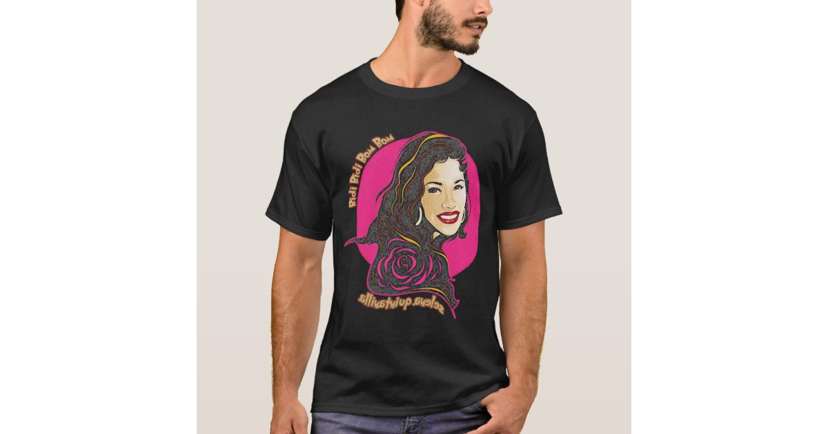  Selena Name Retro T-Shirt : Clothing, Shoes & Jewelry