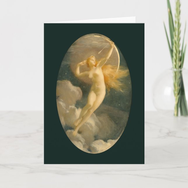 Selene, Goddess of the Moon | Jules Machard Card (Front)