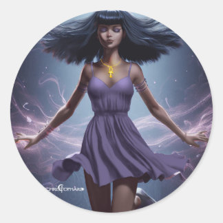 Selene The Magicia - Fantasy Sticker