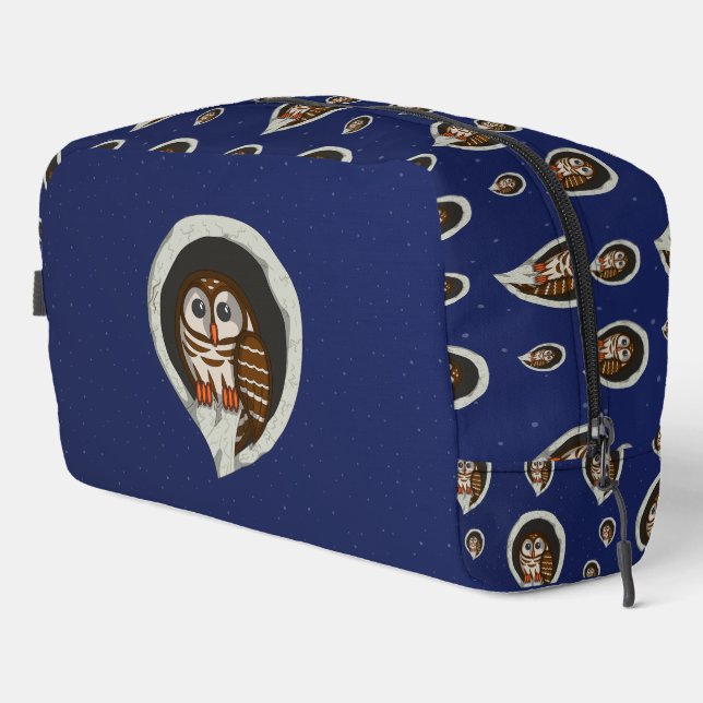 Selene the Owl Dopp Kit (Right Corner)