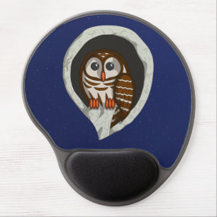 Selene the Owl Gel Mousepad